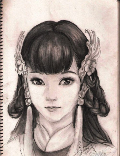 倩女2手绘之美女奶妈殷紫萍