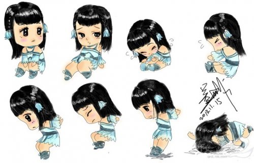 倩女2手绘之美女奶妈殷紫萍