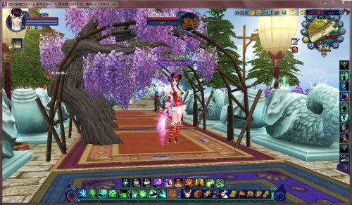 倩女2家园花卉景观展示