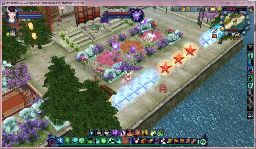 倩女2家园花卉景观展示