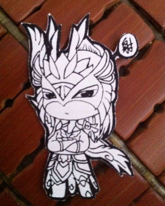 倩女2主角Q版手绘