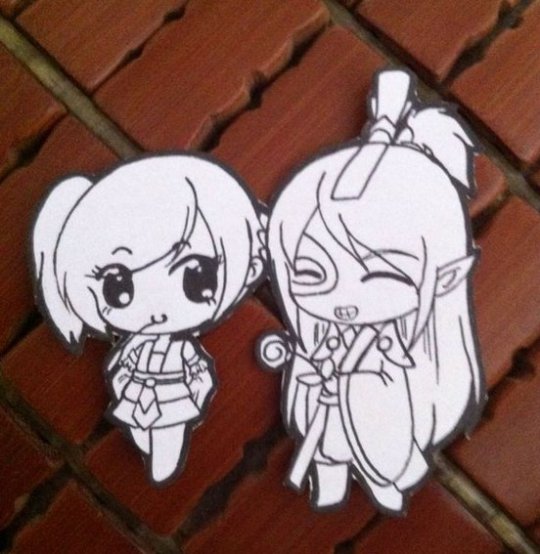 倩女2主角Q版手绘