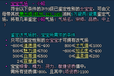 倩女宝宝气场打造攻略