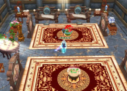 沙漠绿洲领地景观展