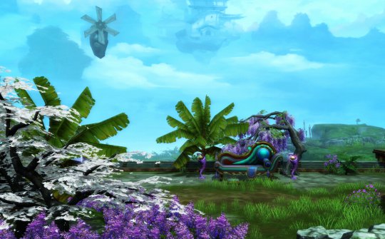 天空之城升级景观展