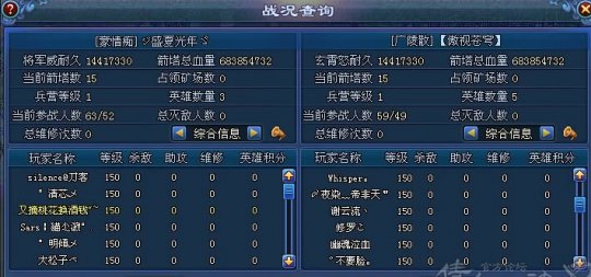 倩女2夏季跨服联赛战报