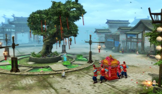 倩女老蒲家村风景
