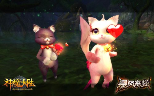 《神魔大陆》实景截图-可爱萌宠陪你冒险