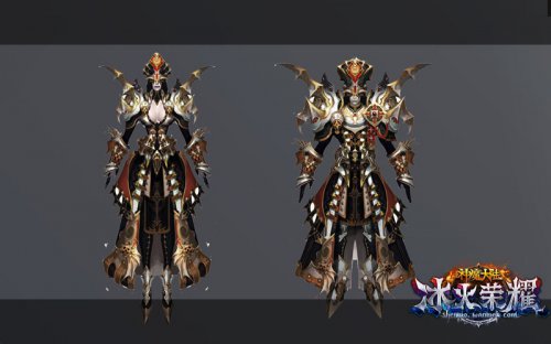 全新职业血魔装备原画