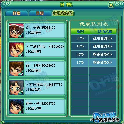 第七届神武之战报名图