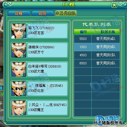 第七届神武之战报名图