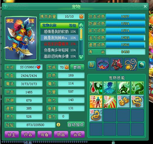 倾国99级魔王展示