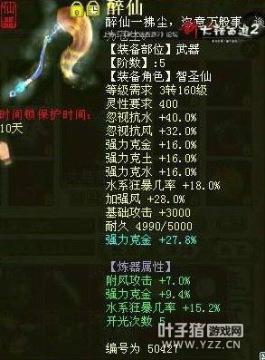 克金53.2狂暴33.2醉仙