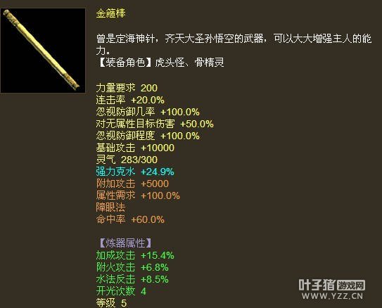 克水24.9破物理金箍棒