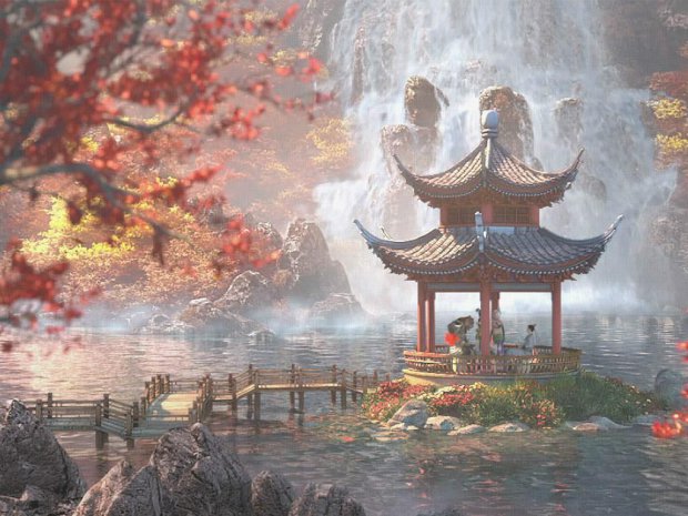 CG动画古典手机壁纸