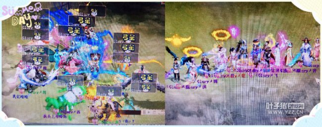 剑烛沧海玩家游戏合影