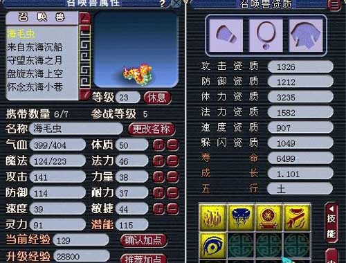 梦幻西游2个性宠