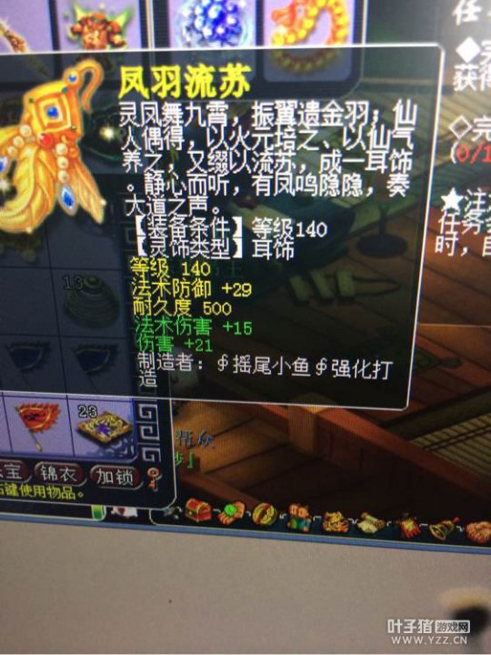 记录鉴定灵饰