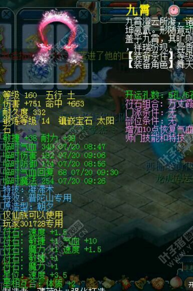 108联服战装备汇总