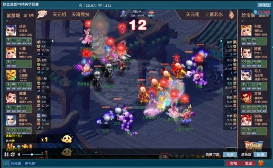 ��Ԫ�� ��ս�� ������ˮ(����) VS ��ս�����徺��(����)